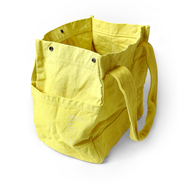 Kapital Standard Tote - Lemon - Tourists