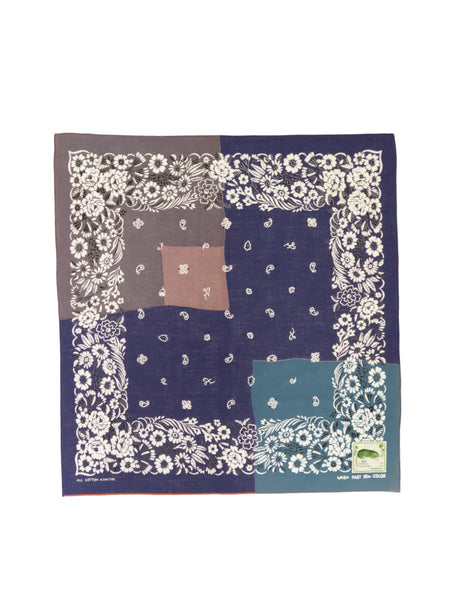 Kapital Garden Patchwork Bandana Purple - Tourists