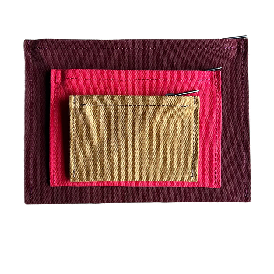 Amiacalva Washed Canvas Pouch