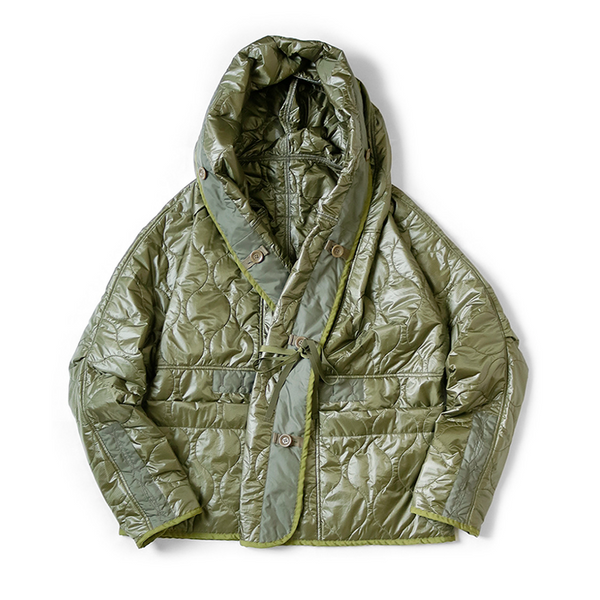 Kapital Quilted Nylon Ring Coat