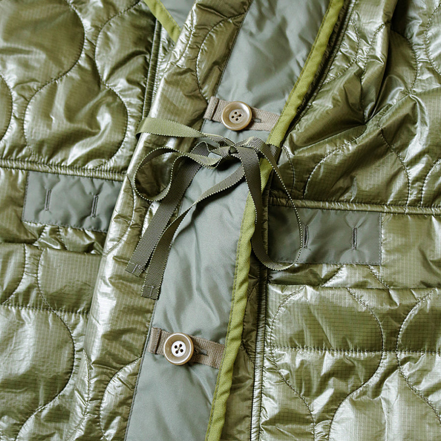 Kapital Quilted Nylon Ring Coat