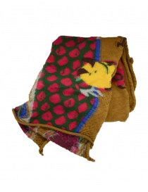 Kapital Dragon Dance Wool Scarf - Mustard